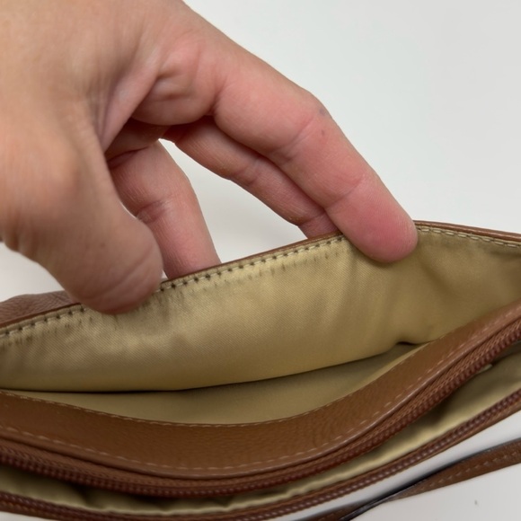 Coach Brown Leather Park Collection Wristlet - Picture 6 of 6